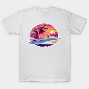 Queen On A Boat T-Shirt